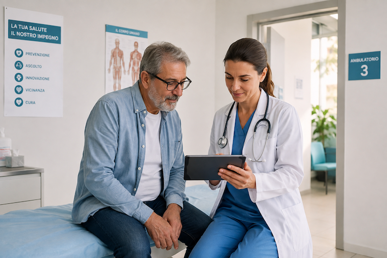 Medicina territoriale-diagnosi più vicine al paziente