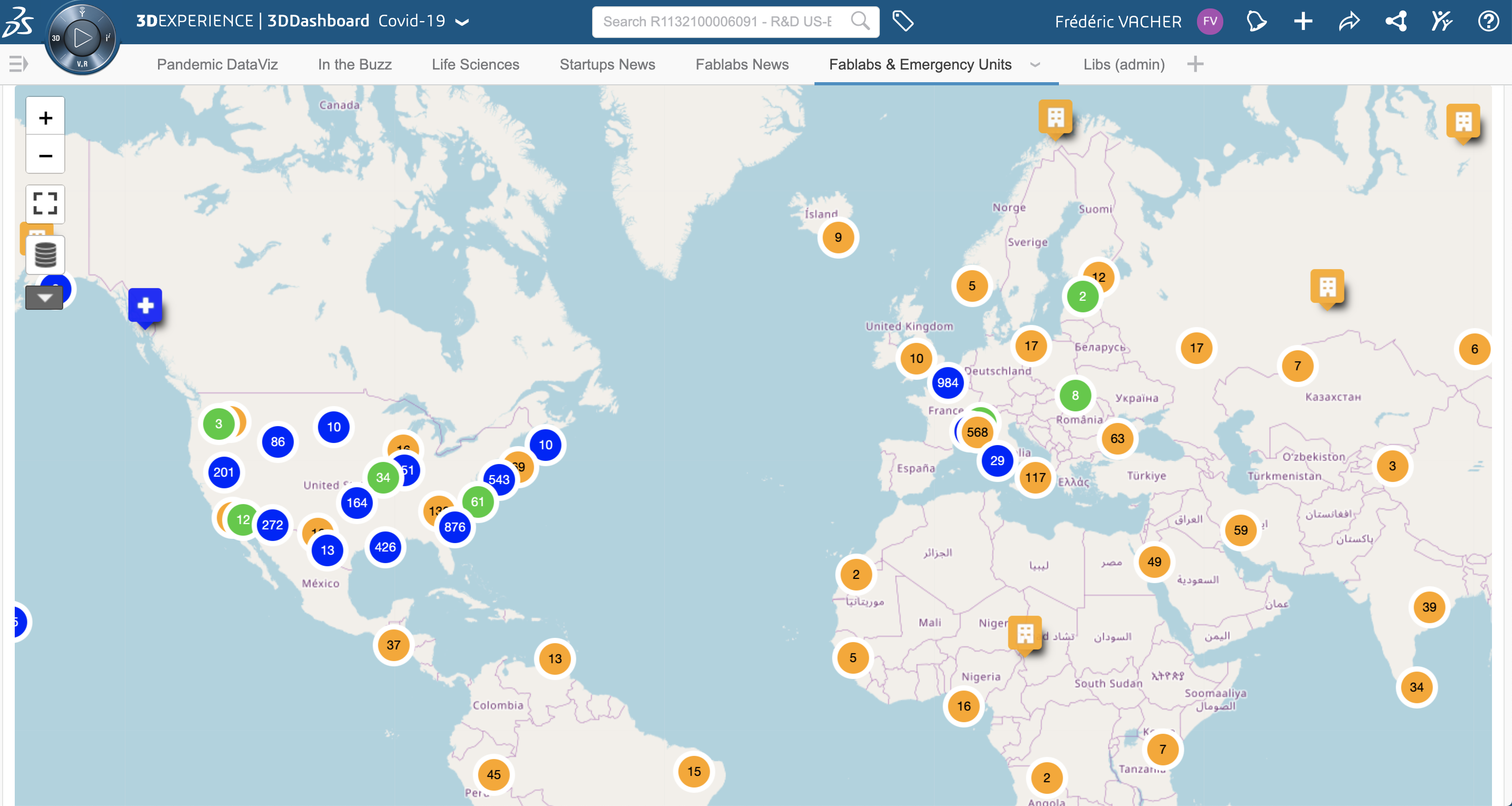 World Hospital - Fablab Dataviz mapping COVID19 (1)