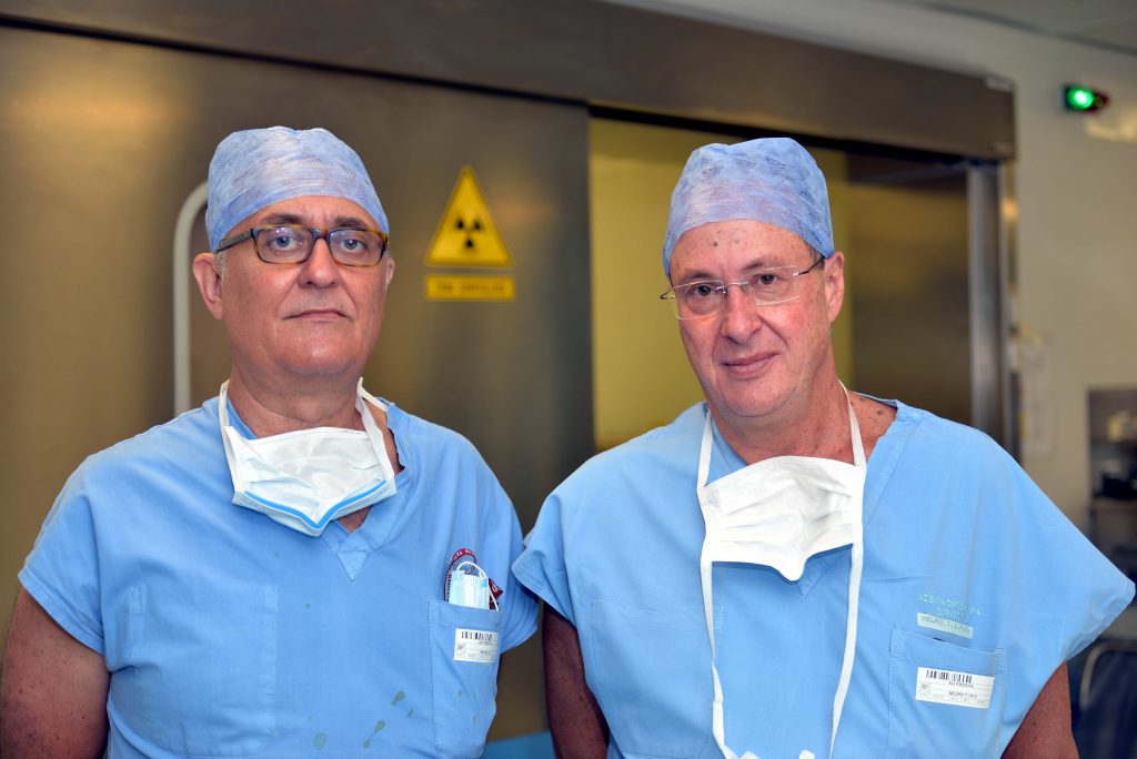 Prof. Andrea Landi e Prof. Domenico D'Avella Neurochirurghi