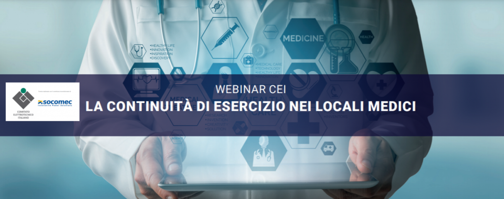 Webinar CEI La continuità di esercizio nei locali medici