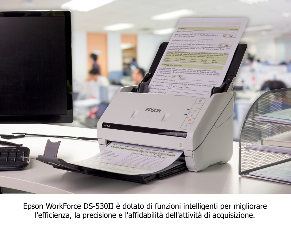 Scanner Epson WorkForce DS 530II