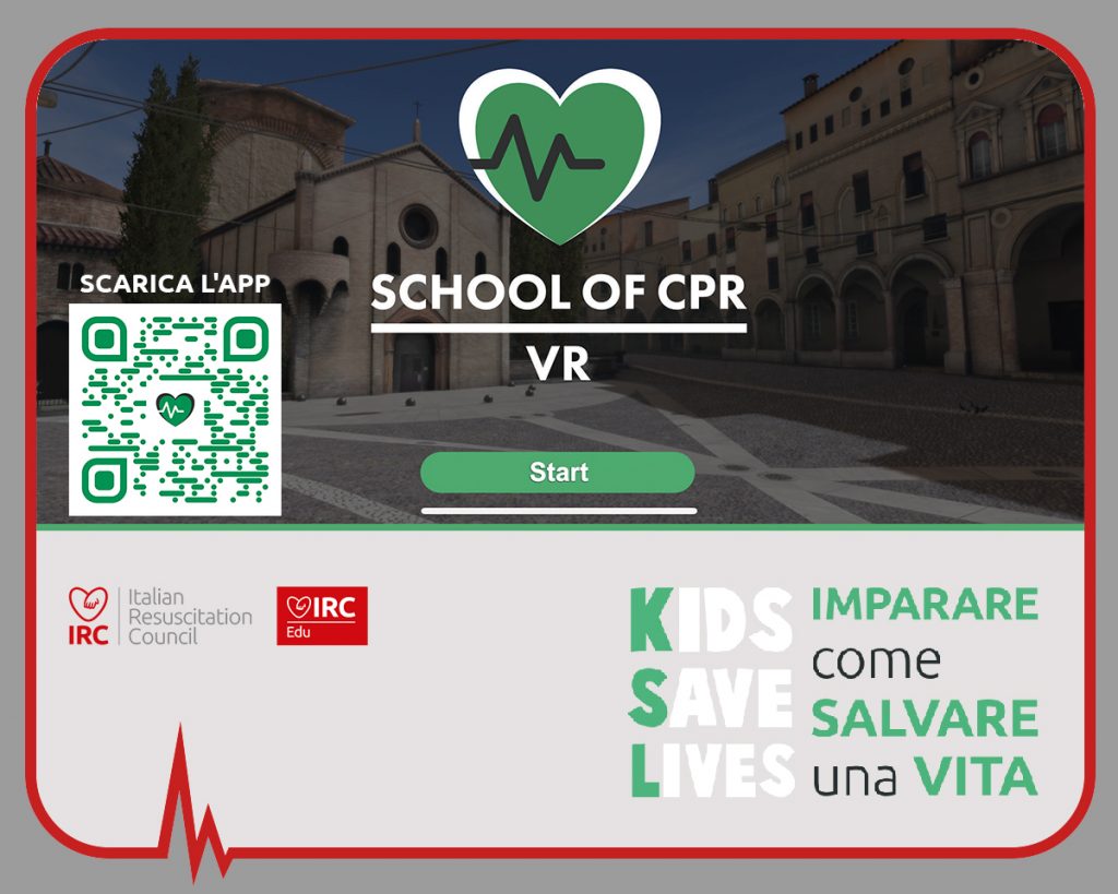 RCP nelle scuole: due app gratuite