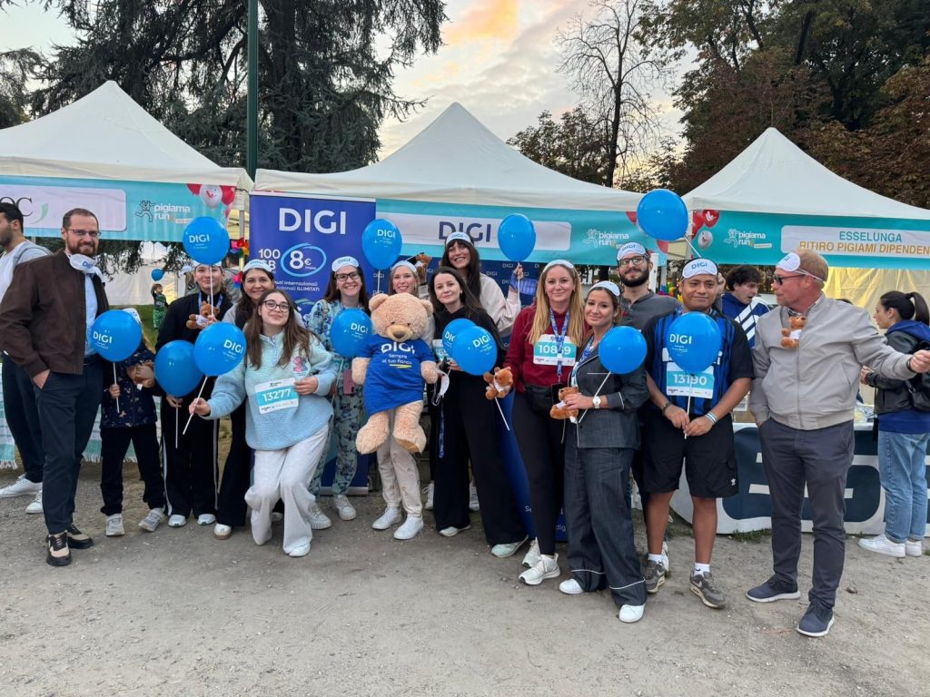DIGI Italia alla Pigiama Run 2025 di LILT