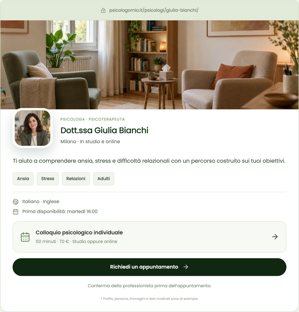 PsicologoMio for Business, il gestionale per psicologi PsicologoMio for Business